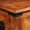 vidaXL Cofre de almacenamiento de madera de mango rugosa