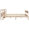vidaXL Estructura de cama sin colch&oacute;n madera maciza de pino 140x190 cm