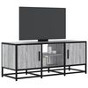 vidaXL Mueble TV metal y madera ingenier&iacute;a gris Sonoma 100x35x41 cm