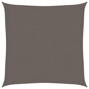 vidaXL Toldo de vela gris antracita HDPE 160 g/m&sup2; 2,5x2,5 m