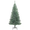 vidaXL &Aacute;rbol de Navidad artificial verde con nieve 180 cm