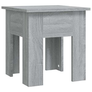 vidaXL Mesa de centro madera de ingenier&iacute;a gris Sonoma 40x40x42 cm