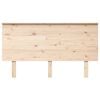 vidaXL Cabecero de cama madera maciza de pino 144x6x82,5 cm