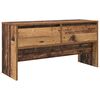 vidaXL Conjunto de muebles de recibidor con caj&oacute;n 4 pcs Madera vieja