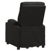 vidaXL Sill&oacute;n de masaje elevable tela negro