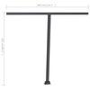 vidaXL Toldo de pie retr&aacute;ctil manual crema 300x250 cm