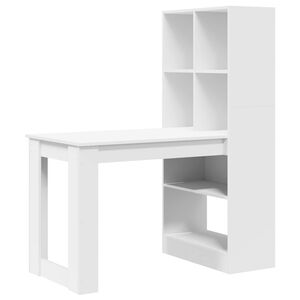 vidaXL Escritorio Madera de ingenier&iacute;a 122 x 67 x 145 cm