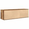 vidaXL Mueble de TV madera contrachapada envejecida 120x34x37 cm