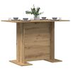 vidaXL Mesa de comedor madera ingeniería roble artisan 110x60x75 cm