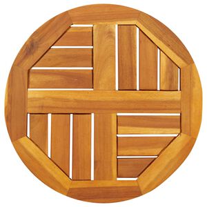 vidaXL Tablero de mesa redondo madera maciza de acacia &Oslash;40x2 cm