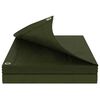 vidaXL Lona con ojales Verde 4 x 4 m 260 gsm PE