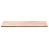 vidaXL Encimera de ba&ntilde;o madera maciza de haya 60x40x1,5 cm