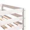 vidaXL Estructura de cama para ni&ntilde;os madera de pino blanco 80x200 cm
