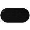 vidaXL Tablero de mesa ovalado madera maciza de roble 120x60x2 cm