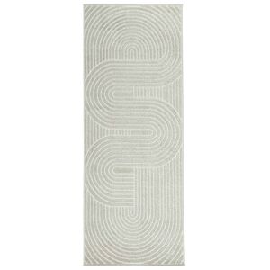 vidaXL Alfombra para interiores y exteriores PALMERAS Verde Poli&eacute;ster