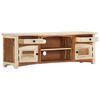 vidaXL Mueble para TV de madera maciza reciclada 120x30x40 cm