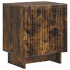 vidaXL Armario de Noche Roble Ahumado 43 x 34,5 x 50 cm