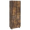 vidaXL Juego de armarios 2 pcs Roble Ahumado 66 x 34,5 x 90 cm
