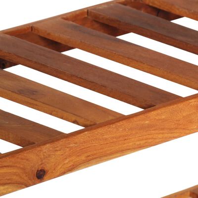 vidaXL Aparador con 3 cajones madera maciza de Sheesham 110x30x80 cm