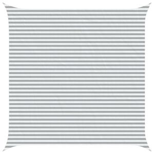 vidaXL Toldo Vela de Sombra Gris claro y blanco. 5 x 5 m