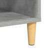 vidaXL Mesa de Café Gris Concreto 103,5 x 60 x 35 cm