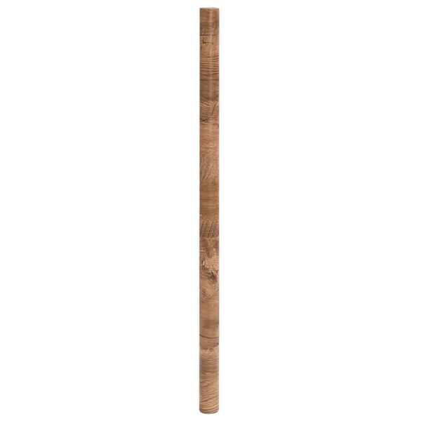 vidaXL Pegatinas de mueble autoadhesivas PVC aspecto madera 90x500 cm