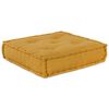 vidaXL Sof&aacute; modular de tela amarillo 70x70x36