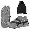 vidaXL Picos de Hielo para Zapatos Negro L