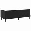 vidaXL Estructura de Cama Esquina con Colch&oacute;n 2 pcs Negro Terciopelo