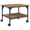 vidaXL Soporte para Impresora Roble artisan 50 x 40 x 38 cm