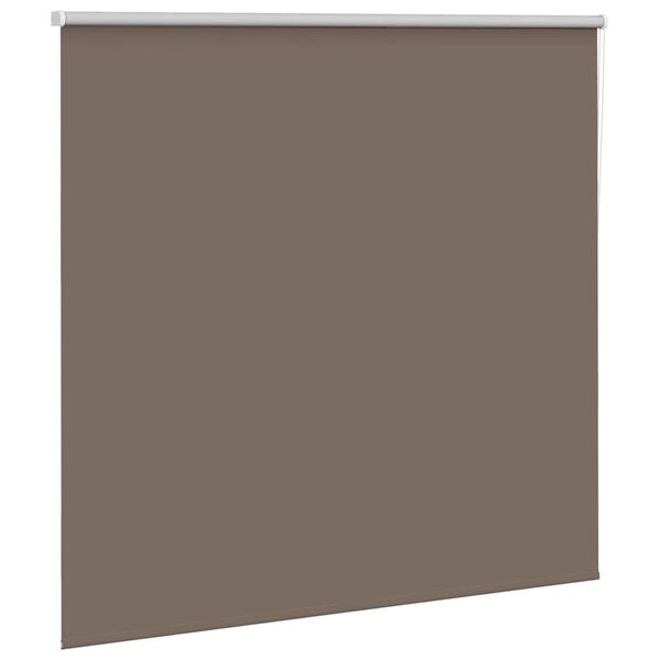 vidaXL Estor Enrollable Opaco Color Caf&eacute; 145x130 cm Tela Ancho 141,6cm