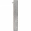 vidaXL Vitrina de madera de ingenier&iacute;a gris hormig&oacute;n 100x8,5x58 cm