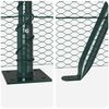vidaXL Poste de Valla Verde 25 x 0,5 m (malla de 13 mm) Acero
