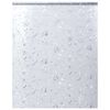 vidaXL L&aacute;mina de ventana esmerilada patr&oacute;n de flor PVC 45x500 cm