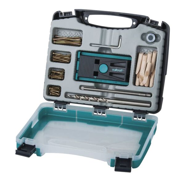 wolfcraft Juego de plantillas para pocket-hole 642000