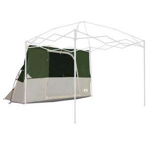 vidaXL Tienda interior con techo Verde 280 x 220 x 176 cm tafet&aacute;n