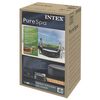 INTEX Cubierta para spa Gris oscuro 180 x 180 cm PVC y PU