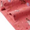 Pijama infantil de manga larga rosa 140