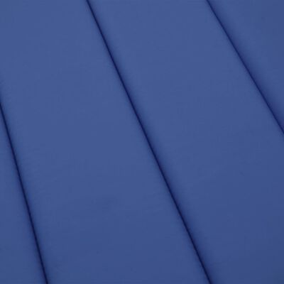 vidaXL Cojín de tumbona de tela Oxford azul 200x50x3 cm