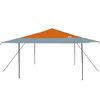 vidaXL Carpa Tipo Dosel Pop-up Naranja 400 x 400 cm tela