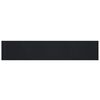 vidaXL Alfombra rectangular bamb&uacute; negro 80x400 cm