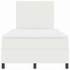 vidaXL Cama tipo Box Spring Manual Crema y Blanco 203 x 120 x 128 cm