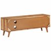 vidaXL Mueble de TV madera maciza de acacia 112x30x40 cm