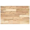 vidaXL Encimera tocador ba&ntilde;o madera maciza acacia sin tratar 60x50x4cm