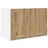 vidaXL Mueble colgante 2 pcs Roble Artesano y 60 x 31 x 40 cm