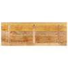 vidaXL Tablero de mesa rectangular madera maciza mango 140x50x2,5 cm