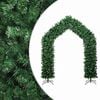 vidaXL Arco de navidad verde 270 cm