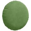 vidaXL Cojines para asiento 2 pcs Verde claro Ø 40 x 13 cm Terciopelo