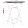 vidaXL Juego de comedor para jard&iacute;n 3 piezas madera maciza de teca