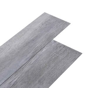 vidaXL Tableros de Suelo Madera gris mate 5,02 m&sup2; 36 uds. PVC